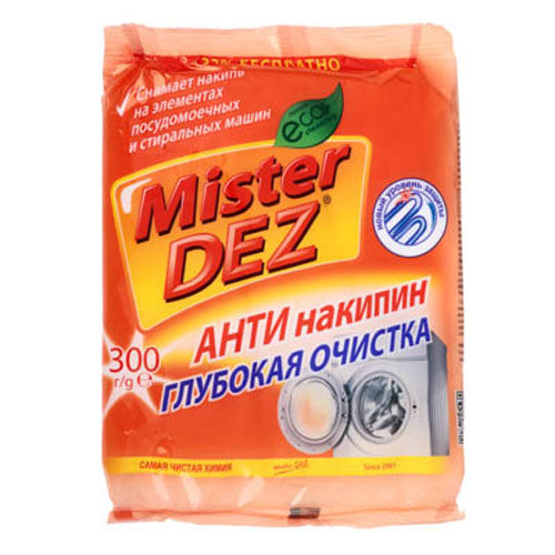 Антинакипин 300гр Mister Dez Eco-Cleaning Глубокая очистка