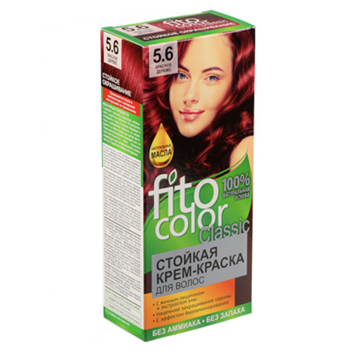 Краска для волос FITO COLOR Classic 115мл тон 5.6 красное дерево