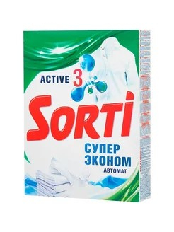 Порошок стиральный 350гр СОРТИ Супер Эконом