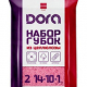 Салфетка 2шт 14*10*1см целлюлоза DORA                                                                                                                                                                                                                     